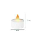 Set 16 Candele LED Decorative – Luce Calda per Interni