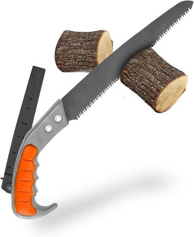 Snoeizaag van staal met ergonomisch handvat en foedraal, 46 cm