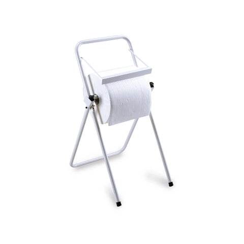 garden friend portarotolo da pavimento in acciaio inox con taglierino 85x59x39cm bianco ean 8023755040901