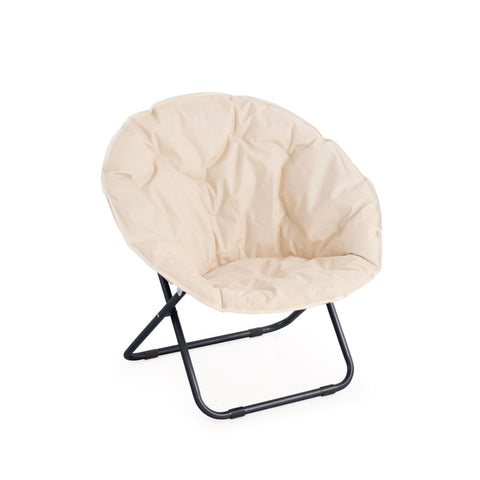 garden friend poltrona moon beige in acciaio antracite con rivestimento poliestere ean 8023755068639