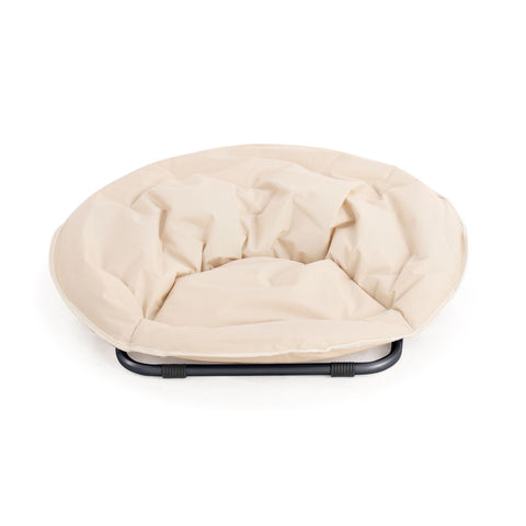 garden friend poltrona moon beige in acciaio antracite con rivestimento poliestere ean 8023755068639