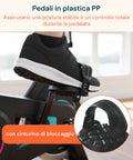 Indoor Bike Professionale – Telaio in Acciaio e Display con Supporto Telefono