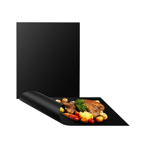 Antiaanbakmatten voor barbecue, set van 2