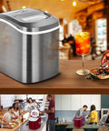 Macchina per Ghiaccio con Contenitore 2,2L 160W