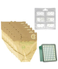 Kit Ricambi VK130 VK131 – 12 Sacchetti, 2 Filtri, 20 Profumatori Stick