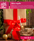 Set 2 Alberelli Decorativi Luci LED – Rami Effetto Betulla e Design Realistico