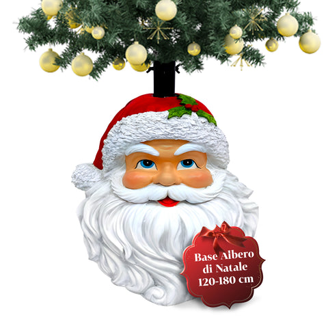 Decoratieve kerstboomstandaard, 10 uitvoeringen, van ijzer en magnesium, universele bevestiging, voor bomen tot 210 cm, 2 modellen met ledverlichting