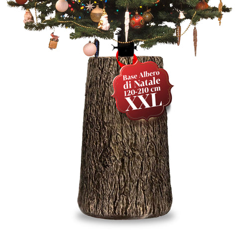 Realistische standaard voor XXL-kerstbomen van 120 tot 210 cm – Stamstijl