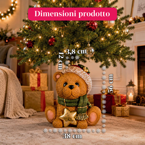 Decoratieve kerstboomstandaard, 10 uitvoeringen, van ijzer en magnesium, universele bevestiging, voor bomen tot 210 cm, 2 modellen met ledverlichting