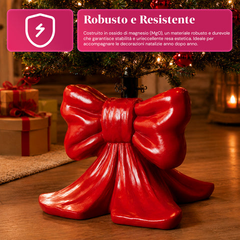 Decoratieve kerstboomstandaard, 10 uitvoeringen, van ijzer en magnesium, universele bevestiging, voor bomen tot 210 cm, 2 modellen met ledverlichting