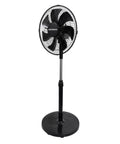 Ventilatore a Piantana 40W con 7 Pale, 3 Velocità, Altezza Regolabile 80-100cm