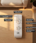 Device Trasmettitore e Ricevitore per Ventilatore da Soffitto con Telecomando – Controllo Luce, Timer e 3 Velocità – Universale ad Alta Efficienza – Risparmio Energetico e Avviamento Immediato