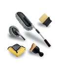 Kit Pulizia Completo 5 Pezzi – Spazzola, Pennelli e Panno in Microfibra