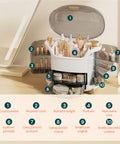Organizer Make Up Inclinato a Gradini – Design Moderno e Funzionale in 2 Colorazioni