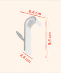 Ganci Multiuso in Plastica Resistente per Casa e Ufficio – Set da 10