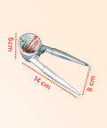 Schiaccianoci in Alluminio Ergonomico con Molla Integrata Resistente