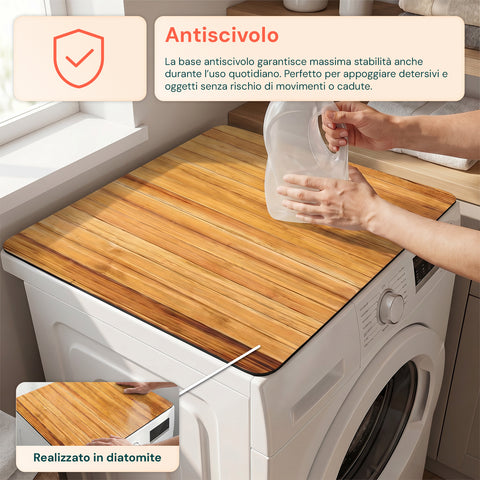 Tappetino Multiuso Assorbente e Antiscivolo per Ripiani Domestici 60x50 cm