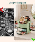 Organizer Make Up Inclinato a Gradini – Design Moderno e Funzionale in 2 Colorazioni