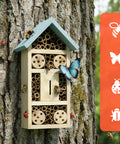 Casa per Insetti da Giardino in Legno di Bambù – 6 Scomparti