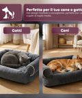 Cuccia Divano Morbida per Cani e Gatti Varie Taglie e Colorazioni