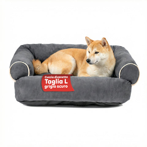 Zachte slaapbank voor honden en katten in diverse maten en kleuren