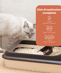 Substrato Assorbente Vegetale 6L - Sabbietta per Lettiera Gatto 4+2 Omaggio