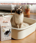 Substrato Assorbente Vegetale 6L - Sabbietta per Lettiera Gatto 4+2 Omaggio