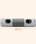 Tunnel per Gatti Spazioso con Palla da Gioco 30x130 cm Interattivo