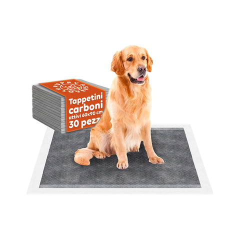 Hygiënische puppytrainingmatten 60×90 cm met actieve kool en plakstrips – Set in meerdere formaten