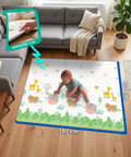 Tappetino da Gioco per Bambini Pieghevole 180x150 cm in XPE - Morbido e Impermeabile con Borsa Inclusa