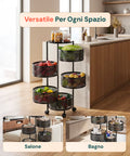 Carrello multiuso con cestelli Ø30 cm
