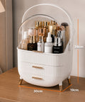 Porta Trucco Impermeabile con Maniglia Rotante e 3 Scomparti in Diverse Colorazioni