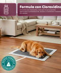 Tappetini Igienici Pannolini Traversine al Carbone Attivo 60×60 – Set Multi Formato Anti-Odore con Adesivi