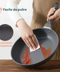 Batteria da Cucina Completa 13 Pezzi in Vari Colori con Mestoli Inclusi