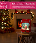 Cassetta Postale di Natale con Babbo Natale – LED, Musica e Effetto Neve