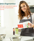 Bilancia da Cucina con Manico, Display LCD e Spegnimento Automatico