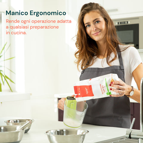 Bilancia da Cucina con Manico, Display LCD e Spegnimento Automatico