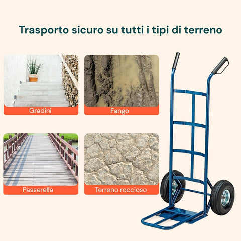 Ruote pneumatiche resistenti del carrello da carico per terreni irregolari e superfici sconnesse Ean-8023755040727