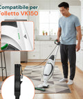 Cavo Alimentazione per Modello VK150 – Ricambio Compatibile 7m Grigio con Spina