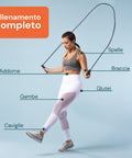 Corda da Salto Fitness con Impugnatura Ergonomica e Borsa