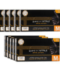 Guanti Nitrile Neri Senza Polvere – Set 100/1000 Pz Taglia M/L