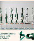 Kit Accessori + Tubo Flessibile VK130-VK150 – Ricambi Compatibili Folletto