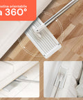 Lavapavimenti Mopo Wash 8L con Bastone Snodabile e Secchio Diviso e 2 Panni