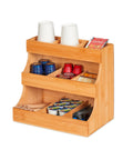 Organizer Multiuso in Legno di Bambù – 9 Scomparti con Design Stabile
