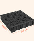 Set 50 Piastrelle a Incastro – Antiscivolo e Drenanti 29,5x29,5 cm