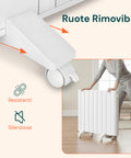 Radiatore Elettrico Digitale In Alluminio 1500w