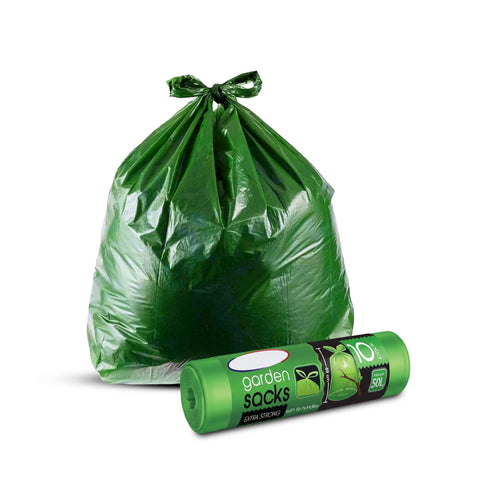 Vuilniszakken met trekbandsluiting, set van 10, 50 l