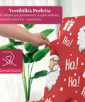 Set 6 Coprisedia Natalizi con Babbo Natale – Elasticizzati e Decorativi