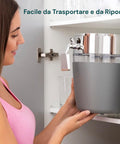 Dispenser Refrigerante 4L per Bevande con Rubinetto Antigoccia per Uso Esterno e Interno.