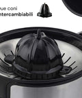 Spremiagrumi Elettrico In Acciaio 85w Nero